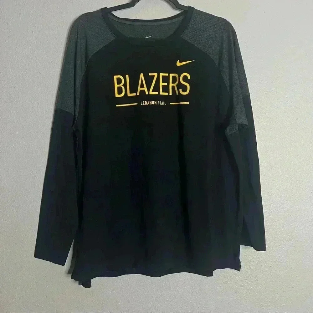 Nike Blazers Lebanon Trail Long Sleeve T-shirt Size X Large